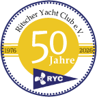 Badge 50 Jahre Ritscher Yacht club e.V.